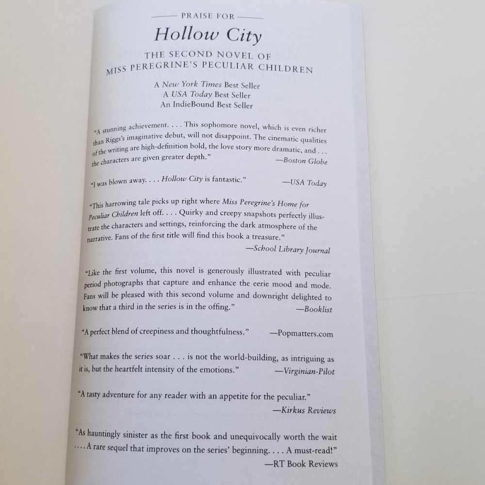 "Hollow City" by Ransom Riggs - Picture 4 of 4